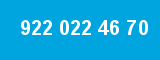 922 022 46 70